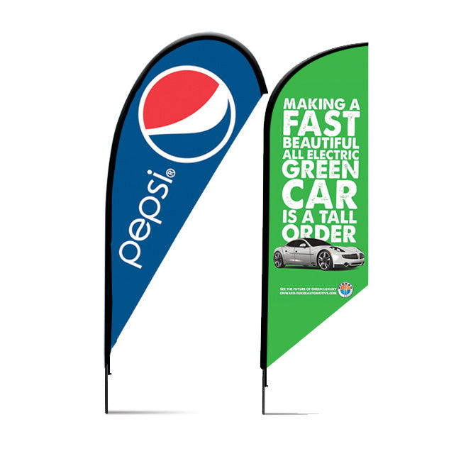 FLYING BANNER - Struttura Bandiera Mod. XL - f.to 130x426 cm