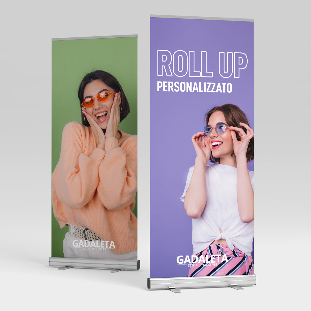 Stampa Rollup Classico 85cm e 100cm - PET e PVC - Gadaleta Digital ...