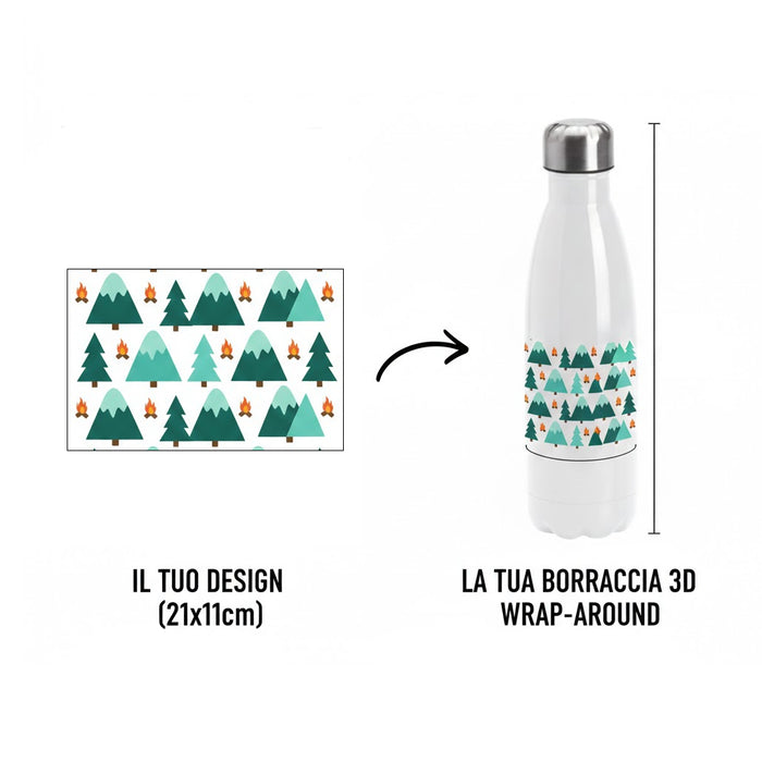 Borraccia termica in Acciaio Inox 500 ML