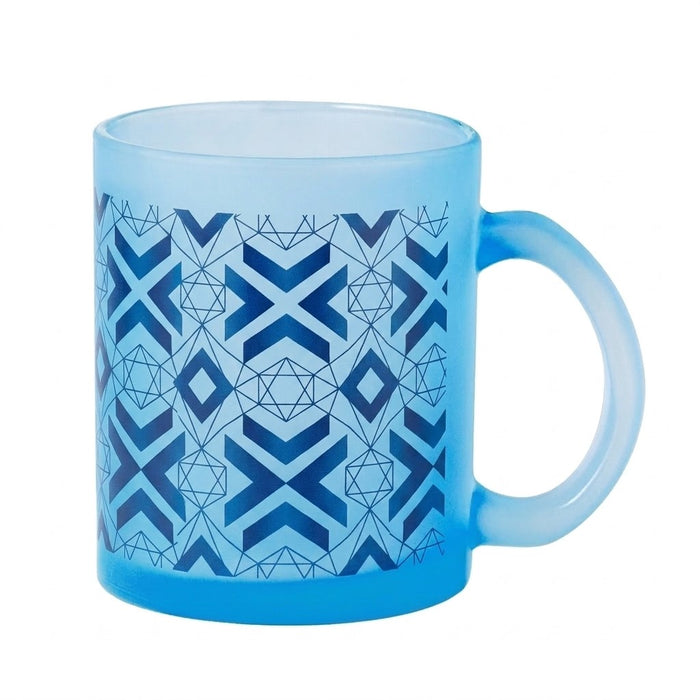 Tazza in vetro colorato