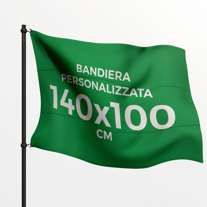 Bandiera Personalizzata f.to 140x100 cm